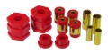 Picture of Prothane 96-00 Honda Civic Front Upper/Lower Control Arm Bushings - Red
