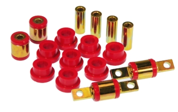 Picture of Prothane 88-95 Honda Civic Rear Upper/Lower Control Arm Bushings - Red