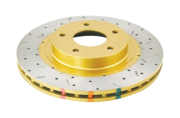 Picture of DBA 03-05 350Z / 03-04 G35 / 03-05 G35X Front Drilled & Slotted 4000 Series Rotor