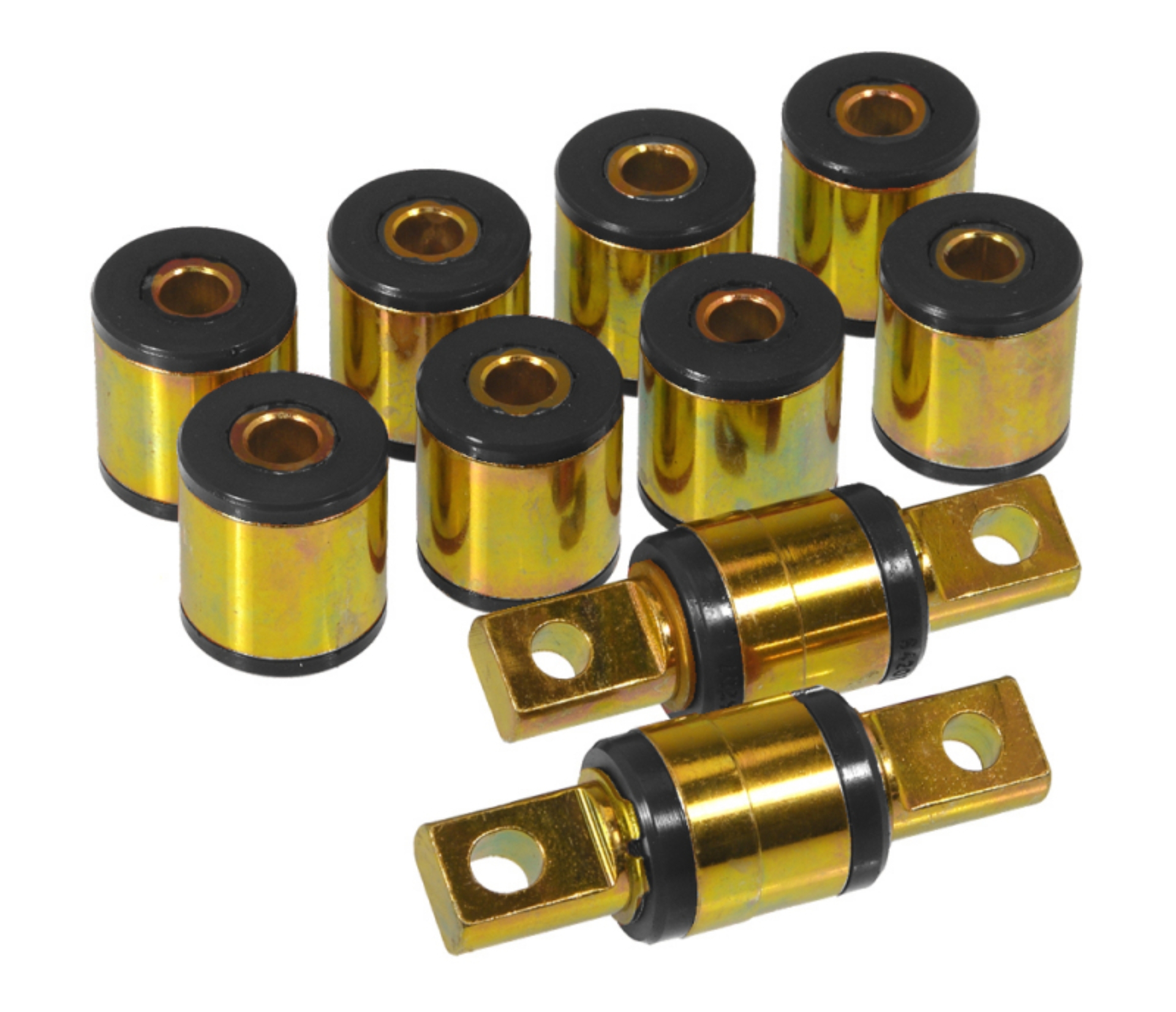 Picture of Prothane 90-97 Honda Accord Rear Upper/Lower Control Arm Bushings - Black