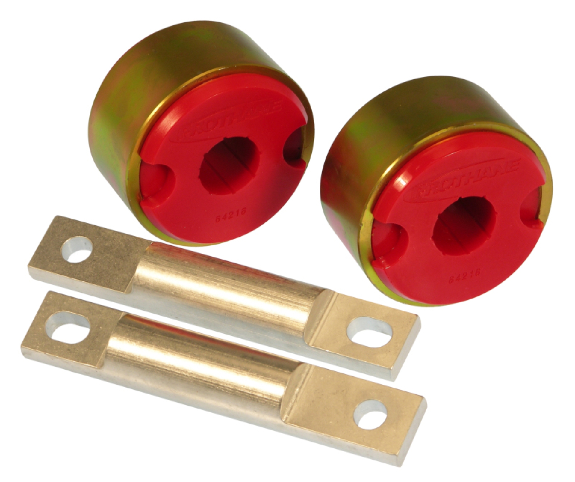 Picture of Prothane 90-93 Acura Integra Rear Trailing Arm Bushings - Red