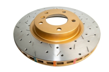 Picture of DBA 95-99 BMW M3 E36 Front Drilled & Slotted 4000 Series Rotor