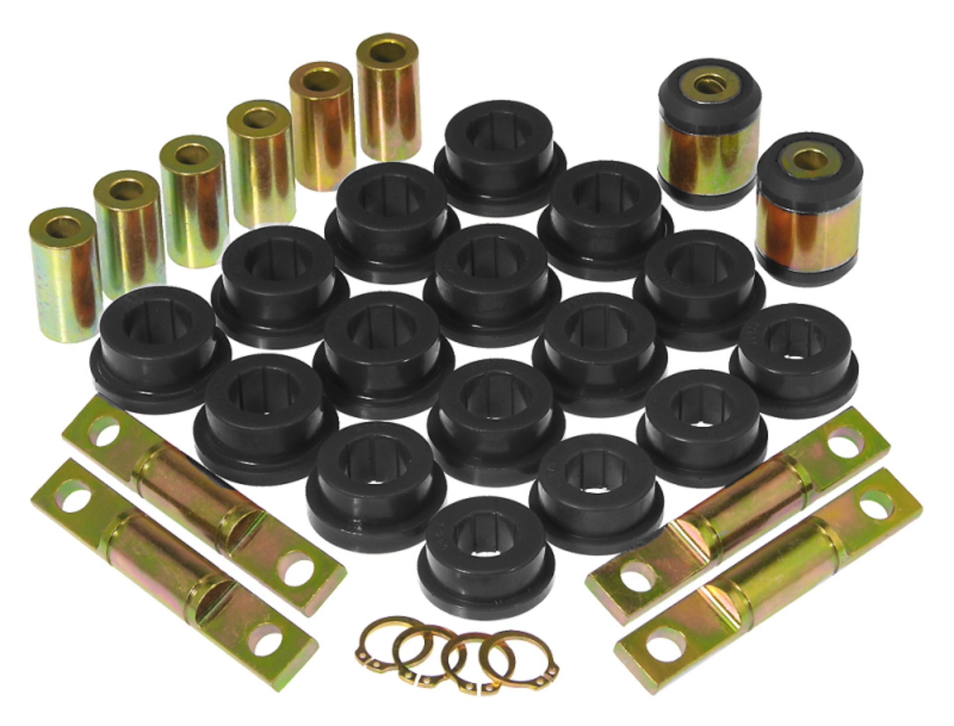 Picture of Prothane 01-02 Honda Civic Rear Control Arm Bushings - Black