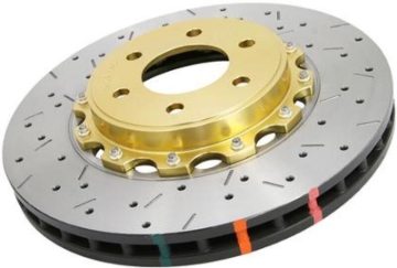Picture of DBA 94-04 Mustang Cobra/Bullitt/Mach1 Front Drilled & Slotted 5000 Series 2 Piece Rotor Assembled w/