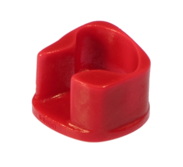 Picture of Prothane 88-91 Honda Civic Front Motor Mount Insert - Red