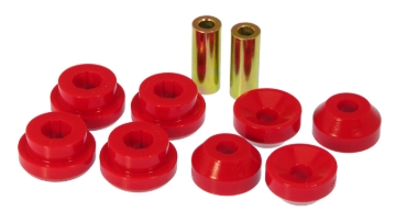 Picture of Prothane 88-95 Honda Civic Rear Shock Bushings - Red