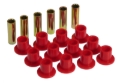 Picture of Prothane 61-68 International Scout 80/800 Spring & Shackle Bushings - Red