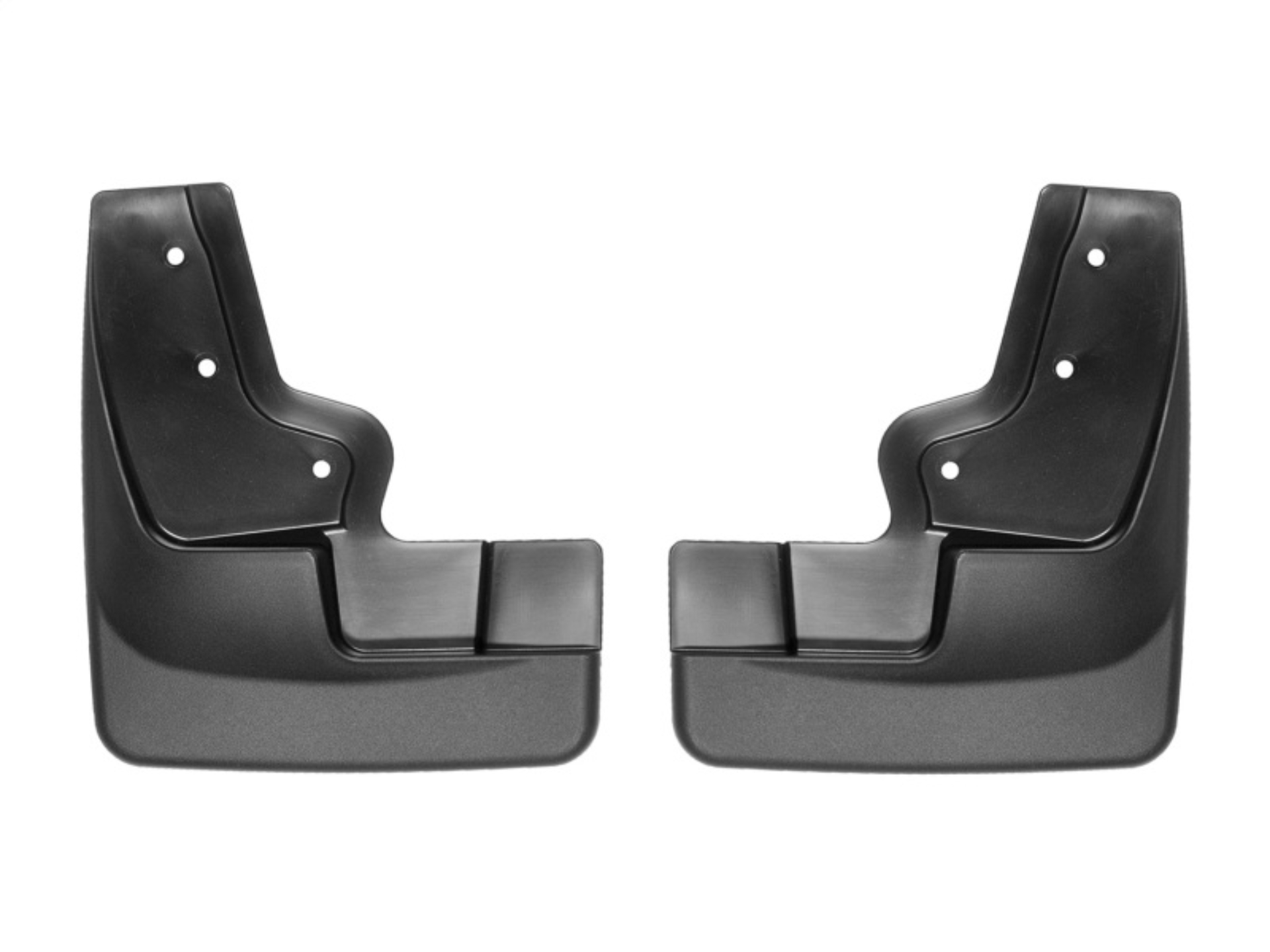 Picture of WeatherTech 15+ Ford Edge SE / SEL / Titanium Trim No Drill Mudflaps - Black (Not For Sport Trim)