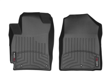 Picture of WeatherTech 17+ Hyundai Elantra Sedan Front FloorLiner - Black