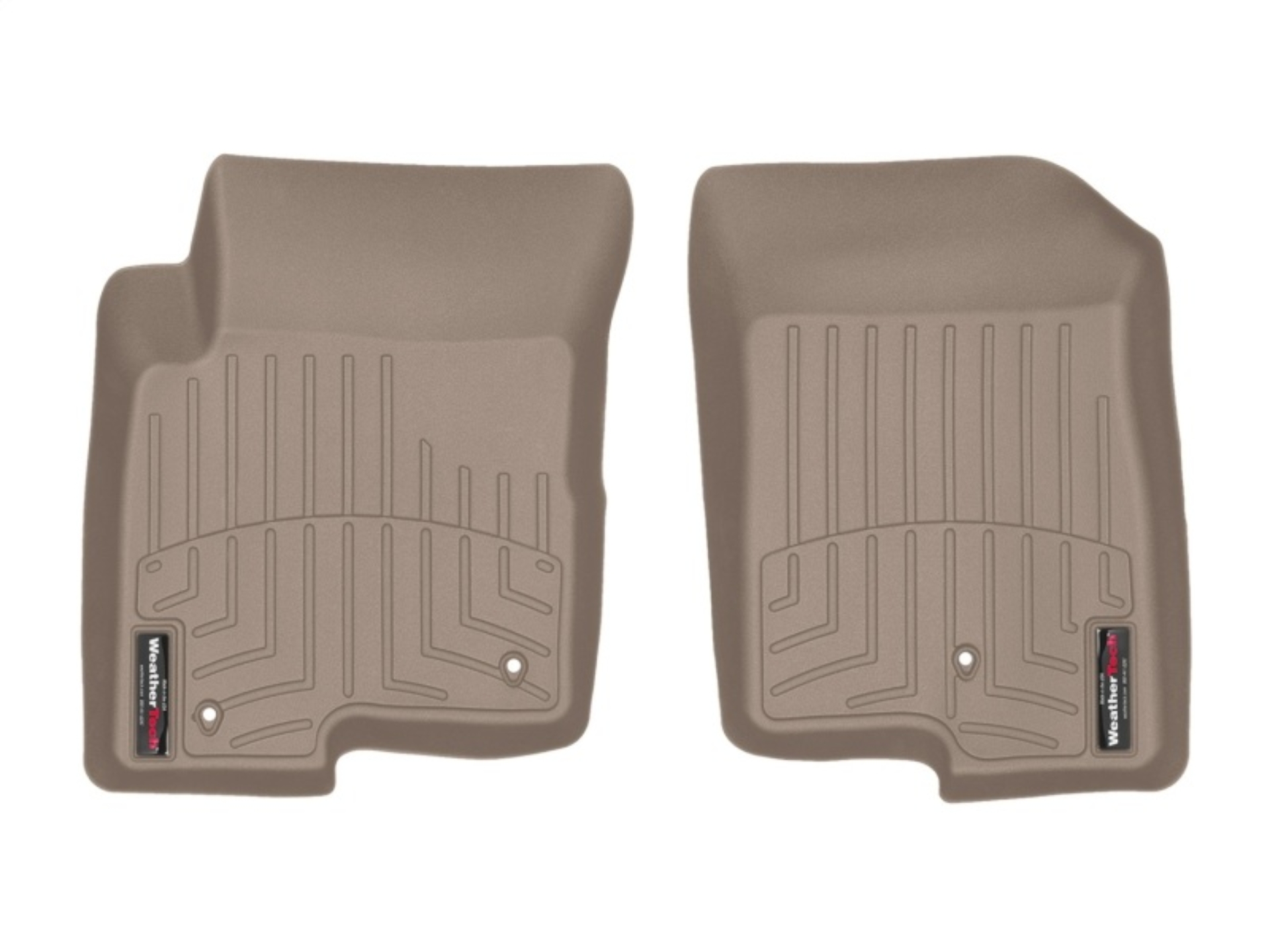 Picture of WeatherTech 2017+ Jeep Patriot Front FloorLiner - Tan