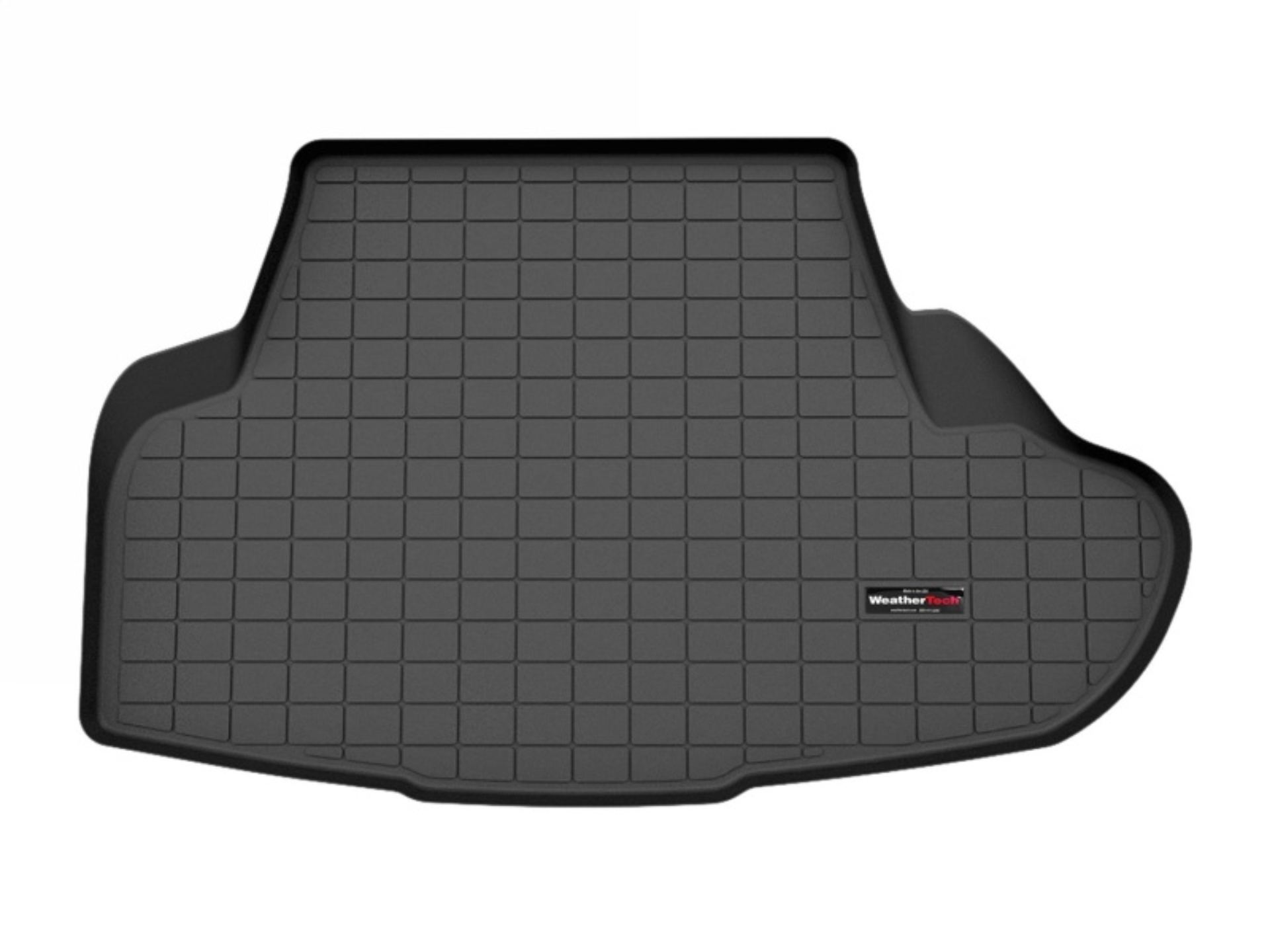 Picture of WeatherTech 2016+ Infinity Q50 Cargo Liner - Black (Does Not Fit Hybrid - On Spare Tire)