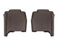 Picture of WeatherTech Rear FloorLiner - Cocoa Long Wheelbase w/ 2nd Row Console - 474805