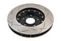 Picture of DBA 03-07 350Z / 03-04 G35 w/ Brembo Front Slotted 5000 Series 2 Piece Rotor Assembled w/ Black Hat