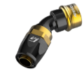 Picture of GReddy PRO/SPEC 45 Degree Quick Release Hose End Black/Gold