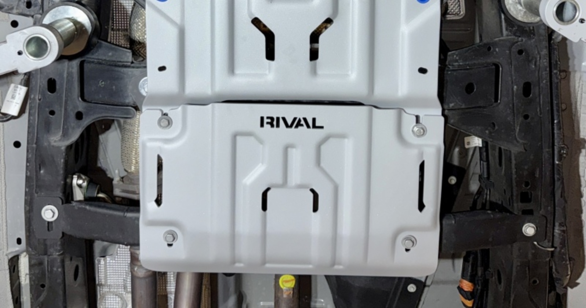 Picture of Rival 2024-2026 Ford Ranger Ford Ranger Raptor Aluminum Transfer Case Skid Plate