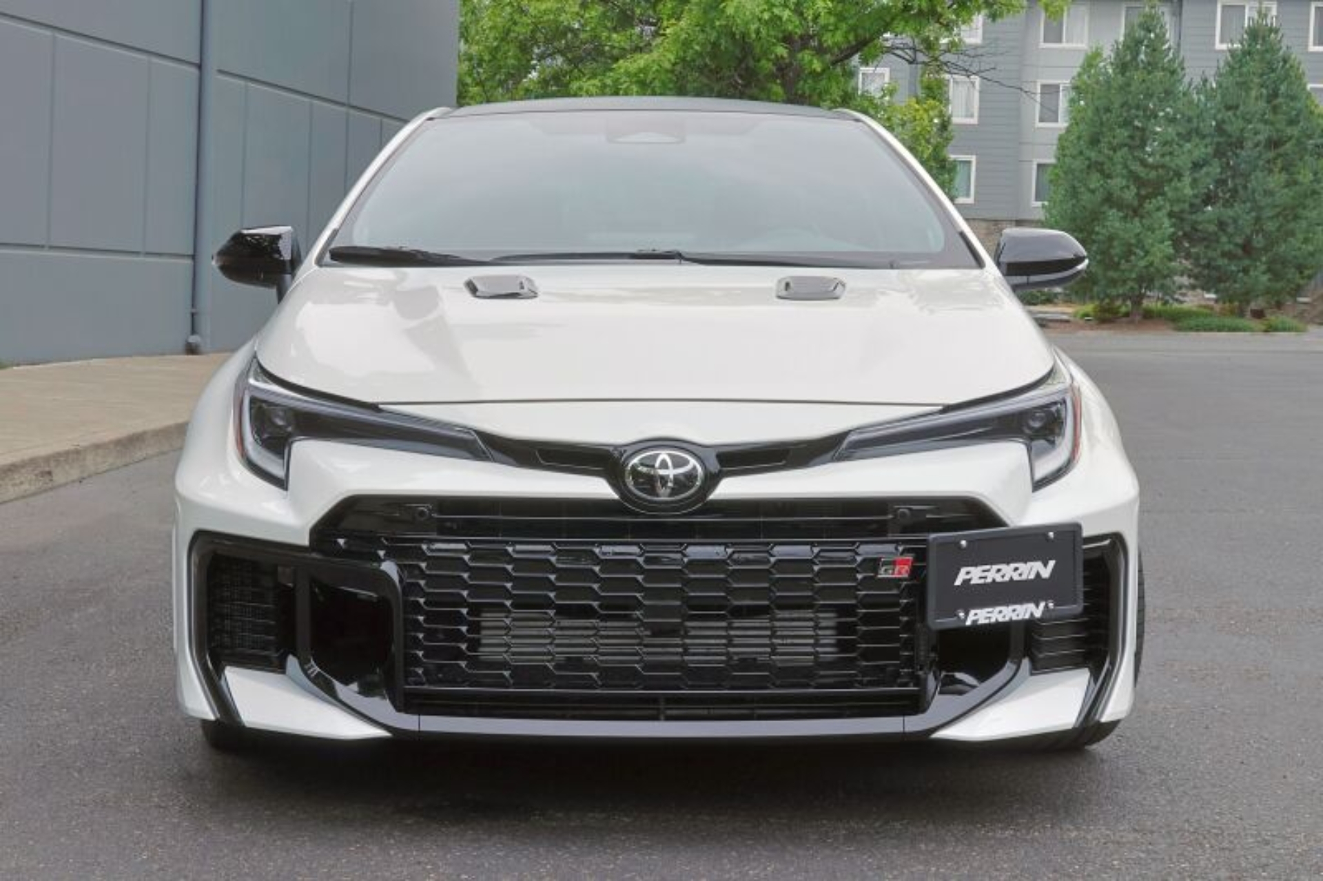 Picture of PERRIN 2025+ Toyota GR Corolla License Plate Relocation Kit