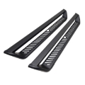 Picture of Westin 24-26 Toyota Land Cruiser Outlaw Drop Running Boards - Textured Black