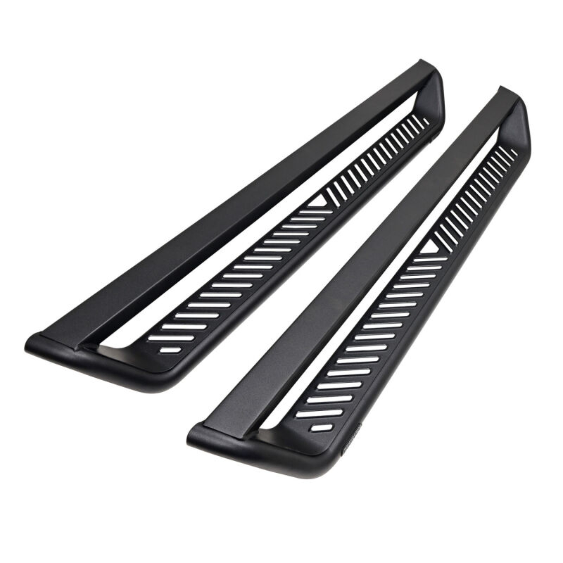 Picture of Westin 24-26 Toyota Land Cruiser Outlaw Drop Running Boards - Textured Black