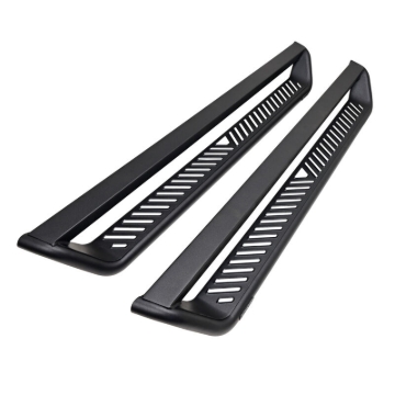 Picture of Westin 24-26 Toyota Land Cruiser Outlaw Drop Running Boards - Textured Black