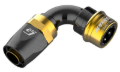 Picture of GReddy PRO/SPEC - 90 Degree AN16 Quick-Release Swivel Hose End(s) - Black / Gold anodized