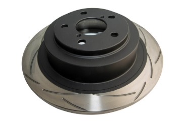 Picture of DBA 01-04 Outback 2.5L/3.0 H6 Rear Slotted Street Series Rotor