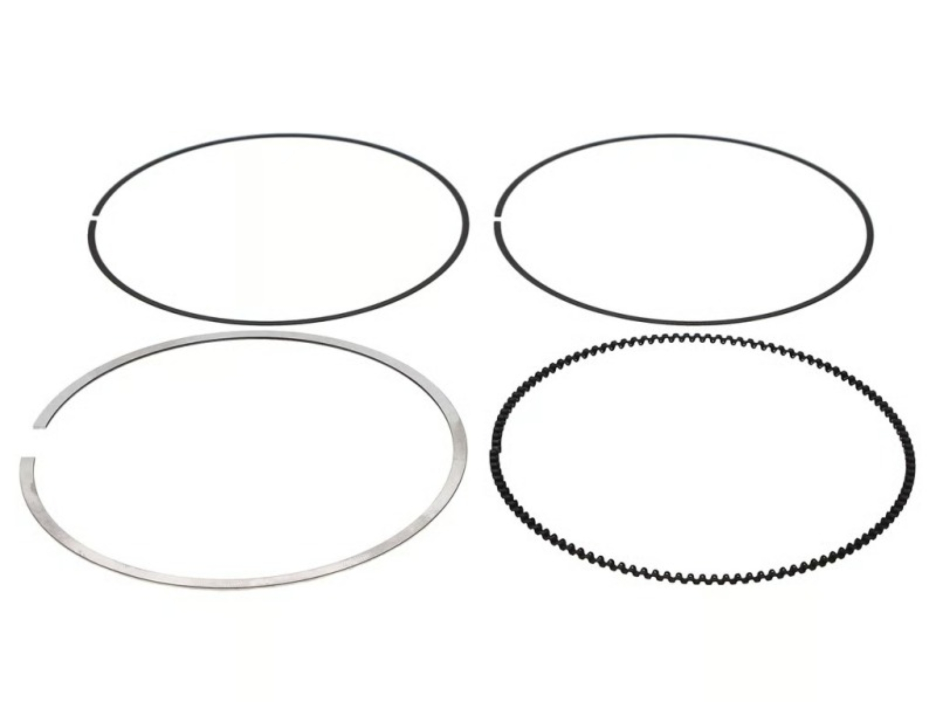 Picture of Wiseco 96.00mm Piston Ring Set - 1mm x 2mm - Gas Nitrided Lapped Top Ring - Flex Vent Oil Ring