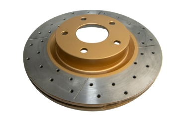 Picture of DBA 03-05 350Z / 03-04 G35 / 03-05 G35X Front Drilled & Slotted Street Series Rotor