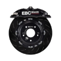 Picture of EBC Racing 01-07 Acura RSX Type-S 2.0L Black Apollo-4 Calipers 330mm Rotors Front Big Brake Kit