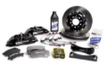Picture of EBC Racing 01-07 Acura RSX Type-S 2.0L Black Apollo-4 Calipers 330mm Rotors Front Big Brake Kit