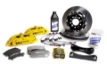 Picture of EBC Racing 01-07 Acura RSX Type S 2.0L Yellow Apollo-4 Calipers 330mm Rotors Front Big Brake Kit