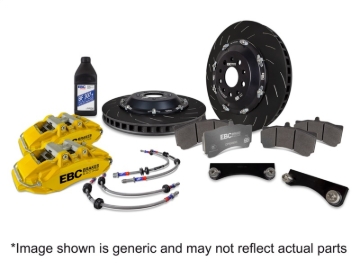 Picture of EBC Racing 08-16 Mitsubishi Lancer Evo 10 2.0T Yellow Apollo-6 355mm Rotors Front Big Brake Kit