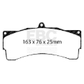 Picture of EBC Racing AP Racing CP6080 CP6210D54 25mm Front RP-1 Race Brake Pads