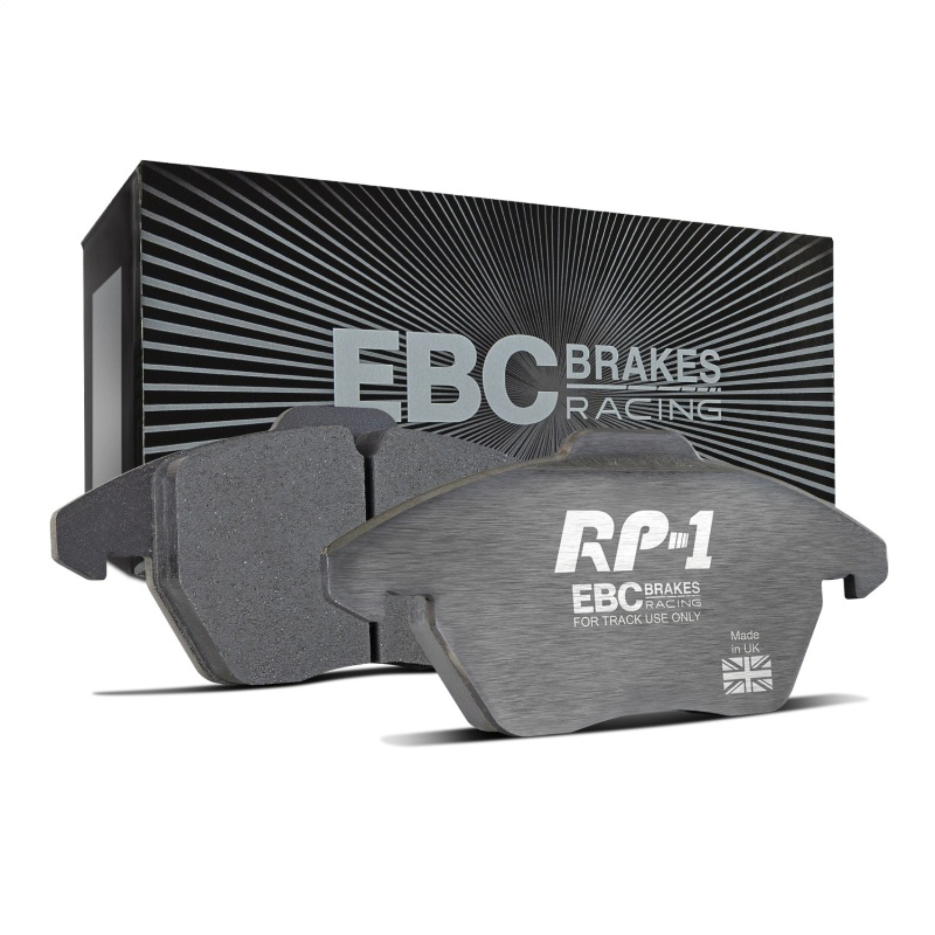 Picture of EBC Racing 97-13 Chevrolet Corvette 5.7L Rear RP-1 Race Brake Pads