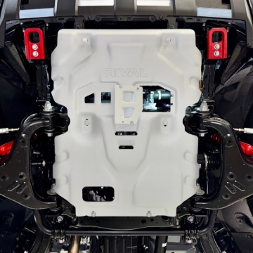 Picture of Rival 24-26 Toyota Tacoma Toyota 4Runner Toyota Land Cruiser Aluminum Engine Skid Plate