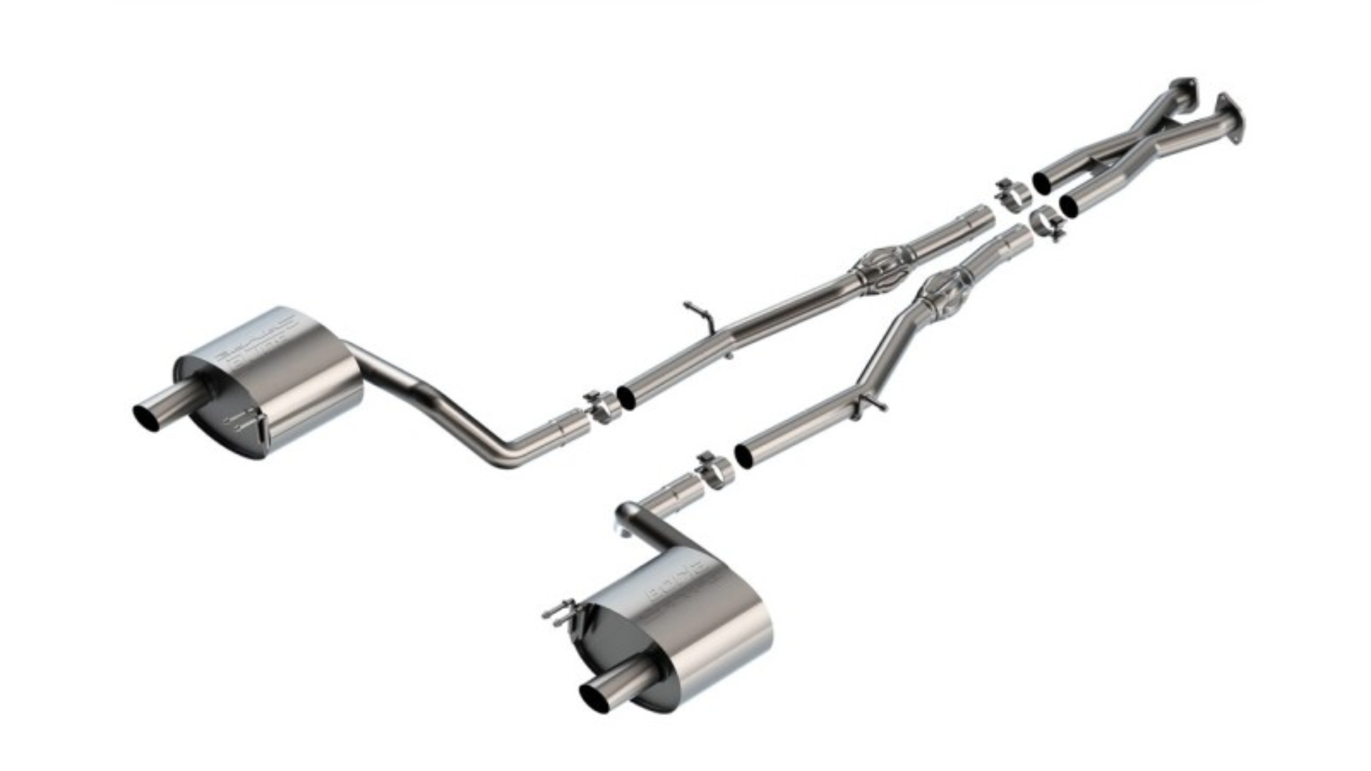 Picture of Borla 19-21 Genesis G70 3.3L V6 Twin Turbo S-type Cat-Back Exhaust