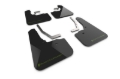 Picture of Rally Armor 2026 Subaru Forester Wilderness Black UR Mud Flap w/Green Logo