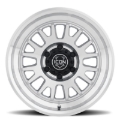 Picture of ICON Anza 17x8.5 5x150 25mm Offset 5.75in BS Silver Machined Wheel