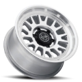 Picture of ICON Anza 17x8.5 5x150 25mm Offset 5.75in BS Silver Machined Wheel