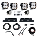 Picture of Baja Designs 21-25 Ford Raptor Squadron Pro 2.0/S1 Fog Pocket Kit (Multi Patterns) - Clear
