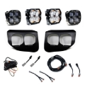 Picture of Baja Designs 20-22 Ford Super Duty Squadron 2.0 Pro/SAE Dual Fog Pocket Kit (Driving/Combo) - Clear