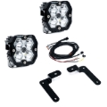 Picture of Baja Designs 18-25 Jeep JL/JT Squadron Pro 2.0 A-Pillar Kit (Spot) - Clear
