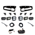 Picture of Baja Designs 21-25 Ford Bronco Squadron 2.0 Pro (Spot) / S2 SAE / S2 Pro D/C FPK Steel Bumper w/UP