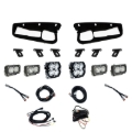 Picture of Baja Designs 21-25 Ford Bronco Squadron 2.0 Pro (Spot) / S2 Sport D/C W/C FPK Steel Bmpr - Clear