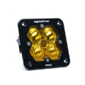 Picture of Baja Designs Squadron 2.0 Pro LED Driving Flush Mount (Single Light) - Baja Amber