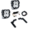 Picture of Baja Designs 18-25 Jeep JL/JT / 20-25 Gladiator Squadron Spt 2.0 A-Pillar SPTSMN w/UP (Spot) - Clear