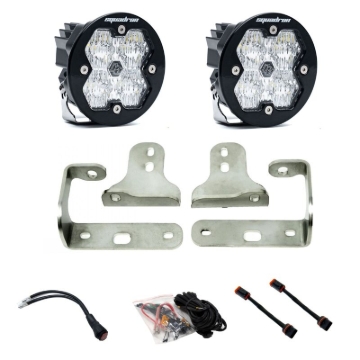 Picture of Baja Designs 18-25 JL/JT / 20-25 Gladiator Sport Bumper Squadron-R Sport 2.0 Fog Kit (WC) - Clear