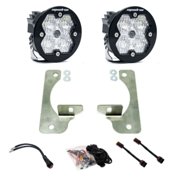 Picture of Baja Designs 18-25 JL/JT / 20-25 Gladiator Rubicon Bumper Squadron-R Sport 2.0 Fog Kit (WC) - Clear