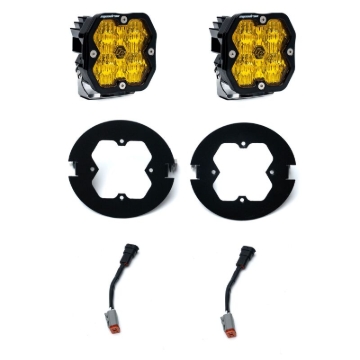 Picture of Baja Designs 06-14 Ford F-150 / 07-13 Toyota Tundra & 05-11 Tacoma Squadron 2.0 FPK - Amber