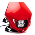 Picture of Baja Designs Squadron 2.0 Sport (Spot) - Clear A/C w/MC Race LED Light - Red