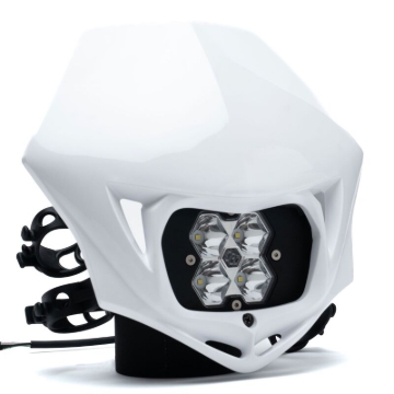 Picture of Baja Designs Squadron 2.0 Sport (Spot) - Clear w/MC Race LED Light - White